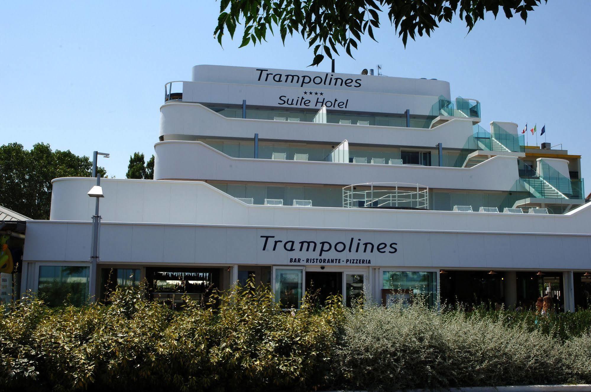 Trampolines Suite Hotel Риччоне Экстерьер фото